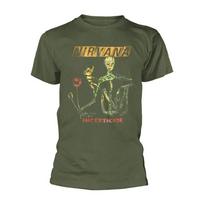 Nirvana Reforunisext Incesticide (Green) Unisexs TShirt L