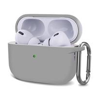 Sihuan Ke Compatible AirPods Pro 3 Case AirPods Pro 3 Silicone Soft Case with 3rd Gen Pro Bluetooth Earphone Case AirPods Pro 3 Case - Gray