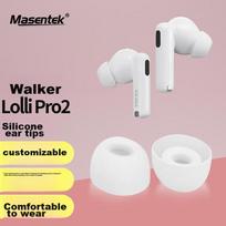 Earphone Ear Tips And Earbuds, Edifier Lolli Pro2 Bluetooth Ear Soft Silicone Replacement Accessories for In-Ear Headphones, White