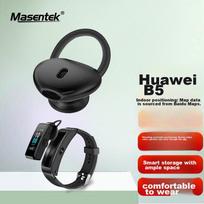 Masentek ES25 Ear Tips Compatible with B5/B3/B2/B6/B7 Band, Silicone Ear Covers, Sports Anti-Slip Anti-Drop Accessories, Black Medium Size, 1 Pair