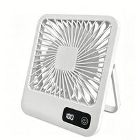 Newly upgraded large battery dual motor portable stylish desk fan, small household air conditioner. balta