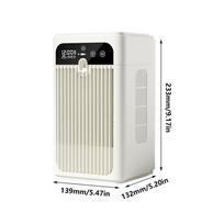 Portable mini desktop air conditioner fan, low noise, powerful humidifier and cooling function, USB charging, Desktop atomizer balta