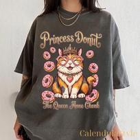 Princess Donut The Queen Anne Chonk, Dungeon Crawler Carl Shirt, You Will Not Break Me, Book Lover Gift, New Achievement, Ride or Roar Shirt S