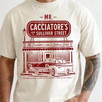 Mr. Cacciatore's On Sullivan Street, Billy J0el Shirt, Subtle Merch, Movin' Out Shirt, Long Island Shirt, Classic Rock Shirt, 70s Rock Music L