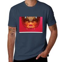 Replica Of A Trout Mask Replica Mask Tshirt Plus Size Loose Short Sleeve Top S
