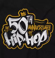 The 50th Anniversary of Hip Hop Logo Graphic T Shirt Men or Women PP2124 XXL