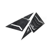 Carbon Fiber Style Quarter Window Cover for Civic Sedan