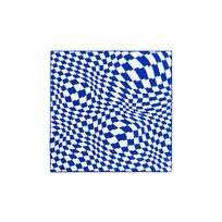 ADERERROR Tenit Wave Scarf Z-Blue ONE SIZE mėlyna