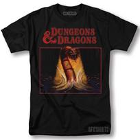 Dungeons and Dragons Shirt Graphic Classic Retro Vntg Graphic Design T-Shirt S