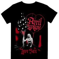 Avril Lavigne Love Sux Licensed T-Shirt XXXXL