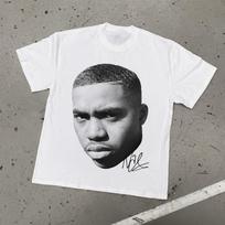 NAS BIG FACE TEE S-5XL L