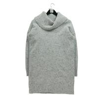 Women's Gray Wool Dress L