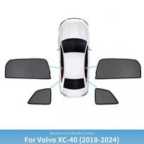 Custom Sun Shade for Volvo XC40 2018-2024 Side Window Mesh Privacy Screen 4PCS Rear Windows juoda