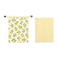 Beeswax Bread Bag for Bread Storage - Reusable Food Wrap with Removable Design One Size