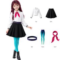Halloween Stage Performance Costume Set for Adults 110 žalsvai mėlyna