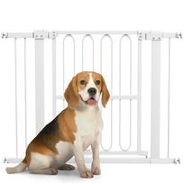 Dog Safety Gate, 76-104 cm Barrier Gate Without Drilling, Stair Gate 104 x 5 x 76 cm balta