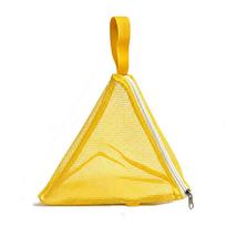 Breathable Mesh Parrot Travel Cage Large Space Pet Transport Cage Bird Outing Bag  Four Seasons geltona