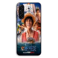 Coque Pour Samsung Galaxy A56 poster Luffy One piece Maniacase juoda