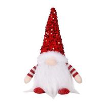 LED Šviečiantys Kalėdiniai Gnomai Minkštas Pliušinis Šilta Šviesa Apšviesti Nykštuko Lėlės Papuošimai su Blizgučiais Kepure Namų Stalo Dekorui