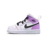 Air Jordan 1 Mid TD Barely Grape Baby Sneakers Purple Black White DQ8425-501 26
