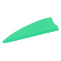 50 Pcs Feather Fletching Light Weight Shield Arrow Fletches DIY Arrow Feathers Fletches for Outdoors Archery Green žalia
