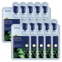 Mediheal Derma Plus Heartleaf (Houttuynia Cordata) Mask – 10 Sheets 10 Sheets
