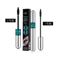 Double effect 4D Mascara waterproof slim curl curl natural thick 2in1 mascara makeup 1#