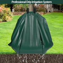 Tree Watering Bag Slow Release, Tree Bags for Watering 5~8 Hours Drip Irrigation Watering Bag Made of PVC for New Tree Fruit Established Tree one size žalia