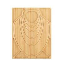 Jewelry Tool Beading Tray Wood Necklace Bead Designs Board for DIYs Enthusiasts 1