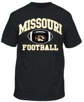 Missouri Tigers Men's Black Football Graphic Short Sleeve T shirt S