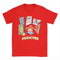 Mens TShirts Balatro Game Card Joker Novelty Pure Cotton Tee Shirt Short Sleeve T Shirt Crewneck Clothing Summer S