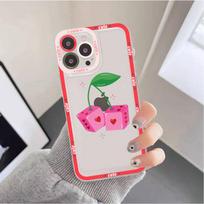 Lovely Cherry Strawberry Phone Case for iPhone 11 12 13 Mini Pro Max 14 Pro Max Case shell iphone11 pro