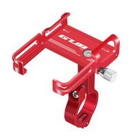 GUB P10 Phone Holder Tight Adjustable Mini Mobile Phone Clip for Motorcycle raudona