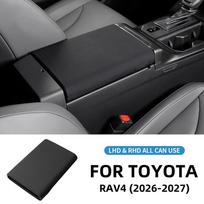 Center Console Armrest Storage Box Organizer for Toyota RAV4 2026-2027 LHD RHD One Size juoda