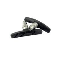 1Pairs MTB Road Bicycle Silent Brake Pads Cycling V Brake Holder Pads Shoes Rubber Blocks Durable Cycling Accessories