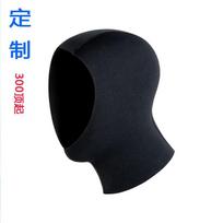 3mm 5mm Neoprene Dive Hood Snorkeling Surfing Swimming Adult Thermal Head Cover UV Protection Ear Coverage 3mm Black S-M