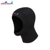 Unisex 1mm Neoprene Swim Cap Diving Surfing Winter Swimming UV Protection Warm Head Cover S M L XL Black Small juoda