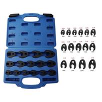 Crowfoot Wrench Set Metric Crow Foot Wrench Versatile Applications Drop Forged Industrial-grade For Machinery Maintenance China Mainland