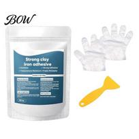 Epoxy Repair Putty 1/3 Sets High Strength Multi-Purpose Clay, Strong Clay Iron Adhesive with Scraper Industrial Bonding Paste & Gloves, for 1 Set