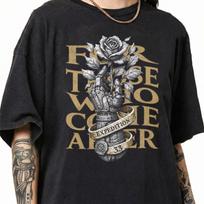 Clair Obscur Expedition 33 Shirt, “For Those Who Come After” Quote Tee, Vintage RPG Game Graphic T-Shirt, Gamer Fan Gift XL