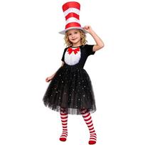Kids -Themed Costume Dress for Halloween Stage Performance and Dress-Up Play 100 juoda