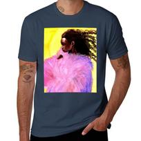 Pink Feathers Tshirt Sport Basic Moisture Wicking Tee S