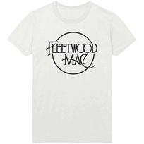 Fleetwood Mac Classic Logo White Unisexs Tshirt L