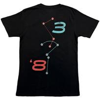 David Bowie T  Lets Dance Circle Scream distressed Official Mens Black Size Unisex T-Shirt S