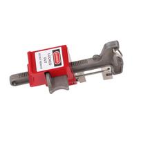 Ball Valve Lockout Device with Tags and Cable Ties Manual Faucet Handle Security Lock for DN8‑DN100 Pipe Diameter Aluminum+steel