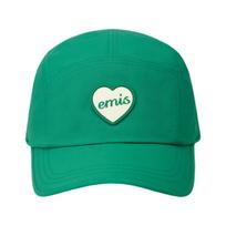 EMIS Heart Rubber Patch Camp Cap Green ONE SIZE žalia