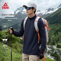 PEAK Men's Quick-Dry Half-Zip Long Sleeve Training Shirt 2XL