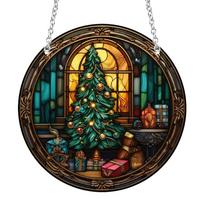 Suncatcher Panel Sun Catchers Wall Hanging Decor with Chain and Hook Acrylic Home Decoration Panel Door Sign Hanging Decoration