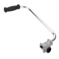 String Trimmer Handle Ergonomic Non-slip Trimmer Grip Stainless Steel Weed Eater Handle Extension for Lawn Care Trimming China Mainland