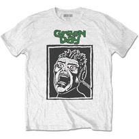 White Green Day Scream Unisexs Tshirt L